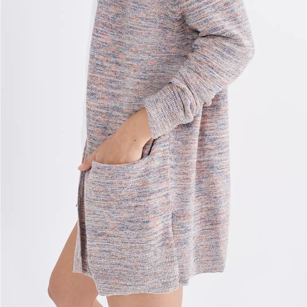 Madewell Marled Summer Ryder Women‎ Cardigan Pockets Size XXS Cotton Blend